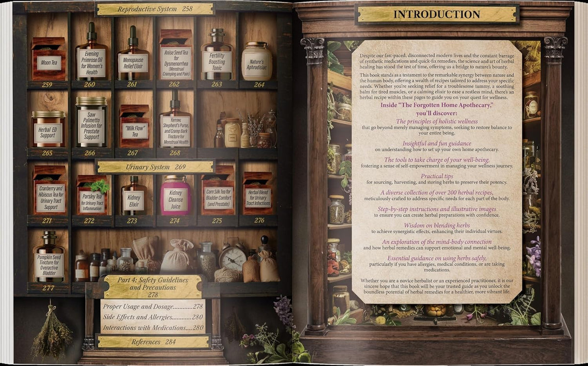 Forgotten Home Apothecary Book